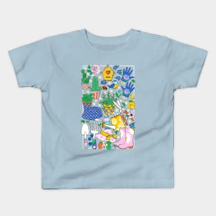 Garden Girl Getup Kids T-Shirt